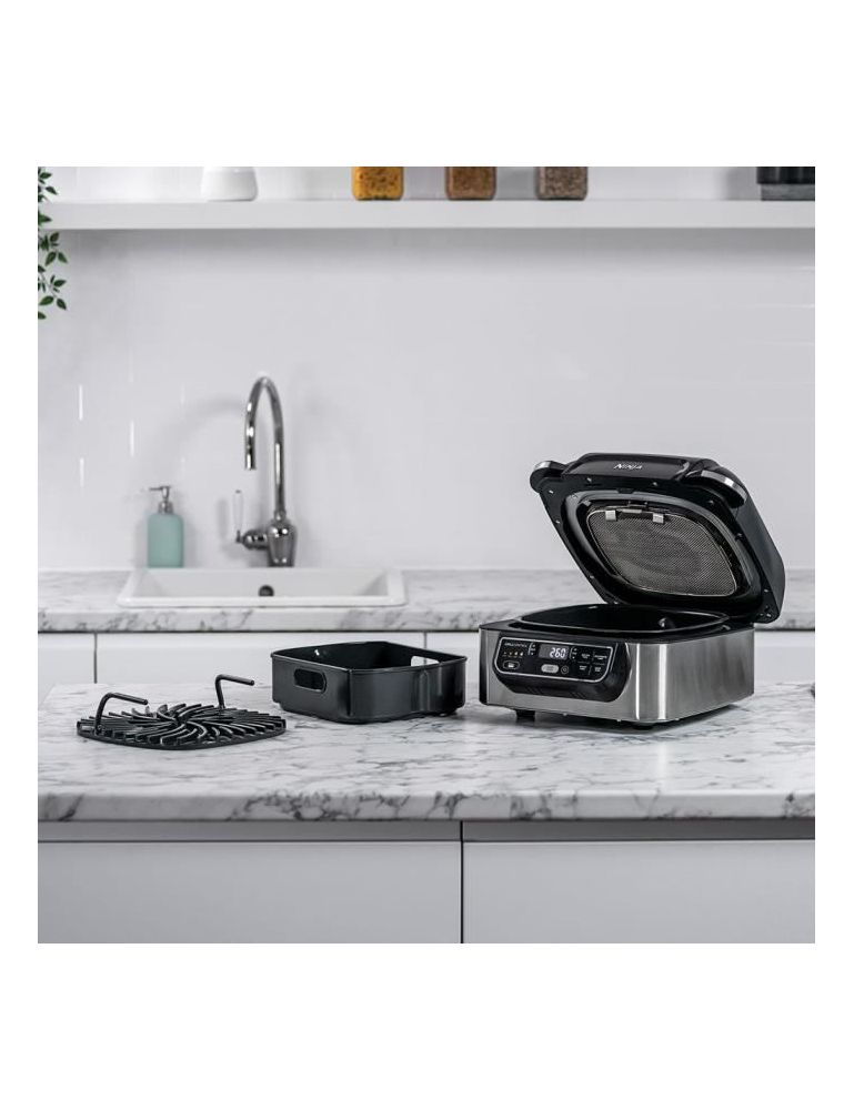 NINJA FOODI AG301EU - Grill d'intérieur - Technologie Cyclonic Air