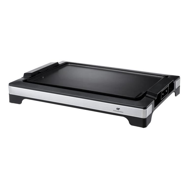 Plancha électrique Continental Edison GPL872 – XXL, Anti-adhésive, Thermostat – Jusqu'à 10 Pers.